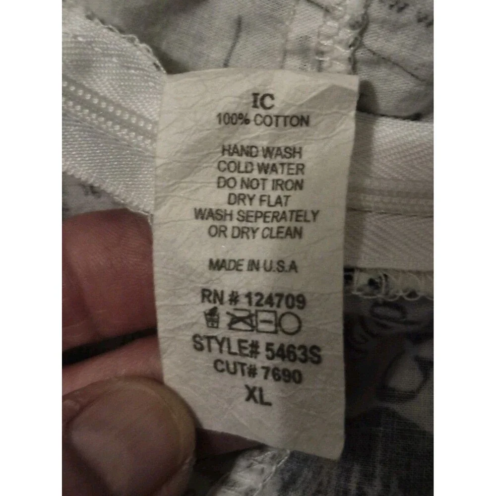 IC By Connie Xl Newspaper Print Pleated Skirt Bows Asymmetrical Boho Urban Chic
